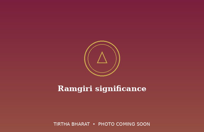 Ramgiri significance